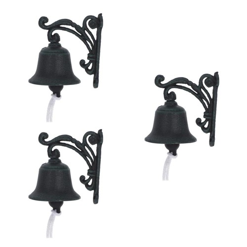 Rustic iron doorbell wall - rustic,