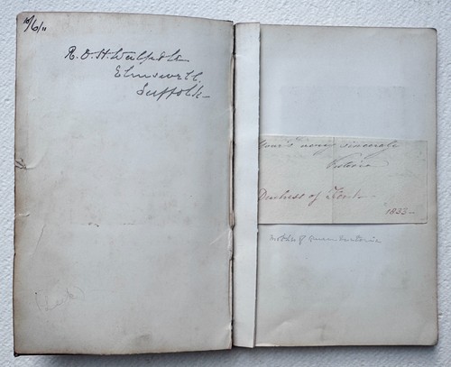 Original 1830 autograph - 1830's,