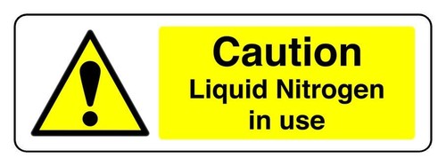 Caution liquid nitrogen use - liquid,