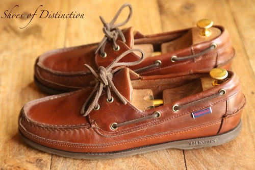 Sebago tan brown leather - brown, boat