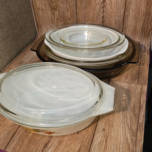 Vintage pyrex glass baking - glass,