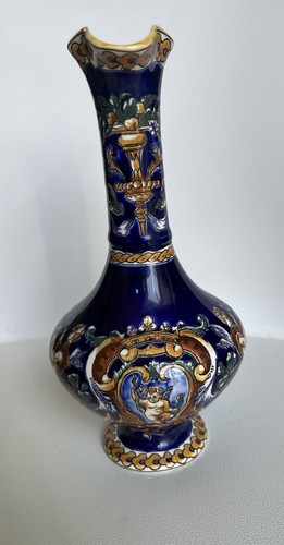 Antique gien faience cherab - antique,