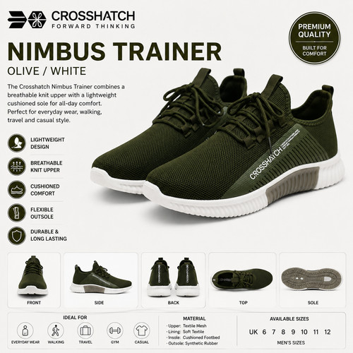 Men trainers olive green - men's,