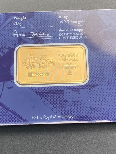 20g 24ct royal mint - 24ct, of