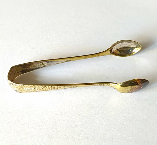 Vintage epns sugar tongs with - sugar,