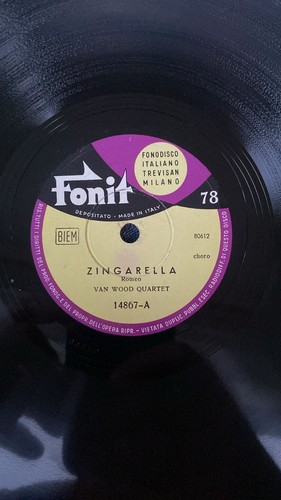 Rare 78rpm record - e,, van