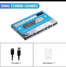 KINHANK Super Console 500G HDD 100000 Games 70 Emulators DC/MAME/PS2/SS/NAOMI 
