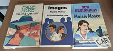 Maisie Mosco: Job lot collection of 3 Large Print adult fiction books