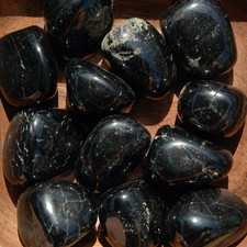 Natural Jet Crystal Tumbled