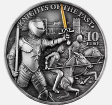 2021 Malta Knights of the Past Coin 2oz .999 Silver w/COA - GERMANIA Mint