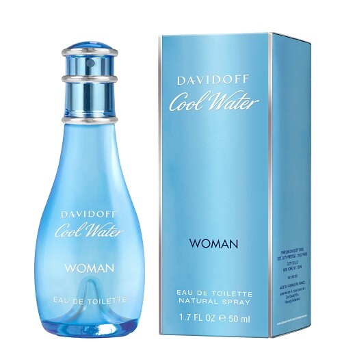 Davidoff cool water woman 50ml - water,