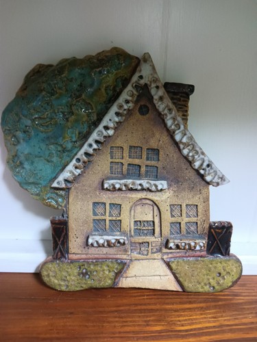 Vintage ceramic house - ceramic, shaped