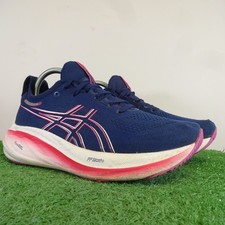 Asics Running Trainers Size 6 Womens Black Shoes Sport Gel-Cumulus 26 Gym Run