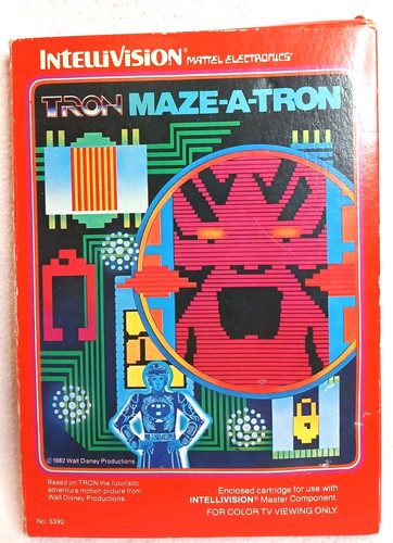 Mattel intellivision tron - mattel,