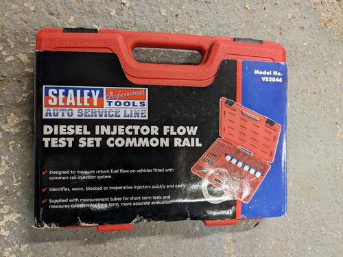 Diesel injector flow - diesel, tester