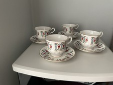 Gainsborough Tea Cups And Saucers x 4