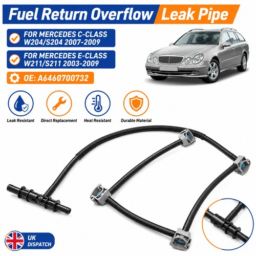 Fuel return overflow hose - overflow,