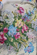 Vintage 50's French Curtain