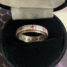 Vintage Pink & White Spinel