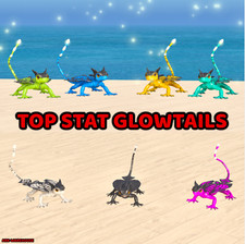 Top Stat Glowtail Mating Pair