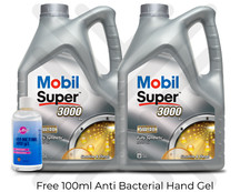 Mobil Super 3000 X1 5W-40 Fully Syn 10L 10 Litres Engine Oil + FREE GIFT