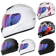 ZORAX ZOR-819 Motorcycle Motorbike Helmets Full Face Crash & Extra Iridium Visor