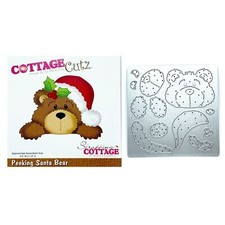 Christmas Metal Die Cut Santa