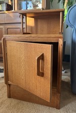 Rare Mid-Century G-Plan Brandon Oak Bedside Table – 1950s Vintage E-Gomme