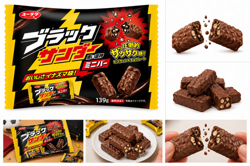 Black thunder chocolate mini - black,