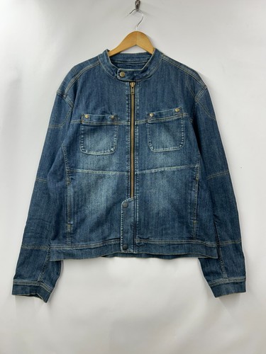 Triumph denim biker jacket - triumph,