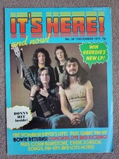 IT'S HERE AND NOW # 34  (1973) Geordie Roxy Music David Bowie Slade Donny Osmond