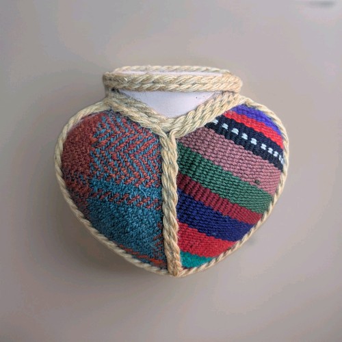 Heart shaped terracotta wall - shaped,
