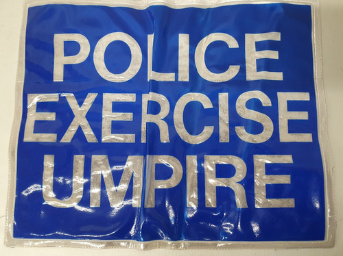 Police patch exercise umpire - police,