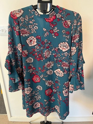 Peacocks teal floral paisley - peacocks,