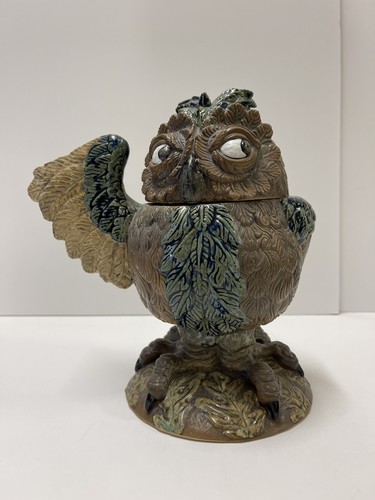 Burslem pottery grotesque bird - burslem,