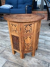 Rare 1930s C Hardwood Carved