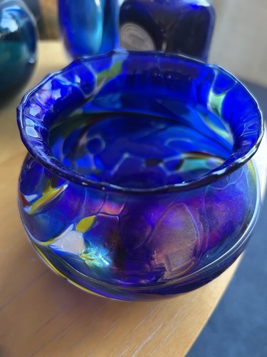 Blue glass canada - canada, bowl