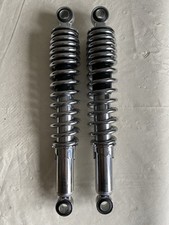 Yamaha RD250 RD 350 1973-1975  Rear Shock Absorbers Chrome - Free UK Postage