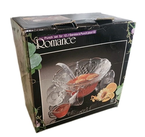 Vintage punch bowl - vintage, 12