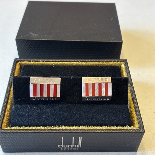 Alfred dunhill red pinstripe - alfred,