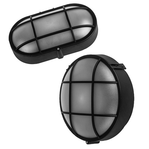 Wall mounted bulkhead lamp - wall-mounted,