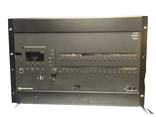 Crestron md16x16 plus lots - crestron, dm-md16x16