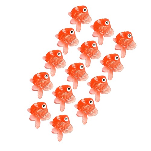 14pcs fake goldfish - 14pcs, toy
