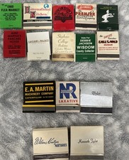 15 Assorted Match Books Most