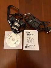 PENTAX Q10 12.4MP Digital Camera Black 5-15mm Lens Box Set Camera