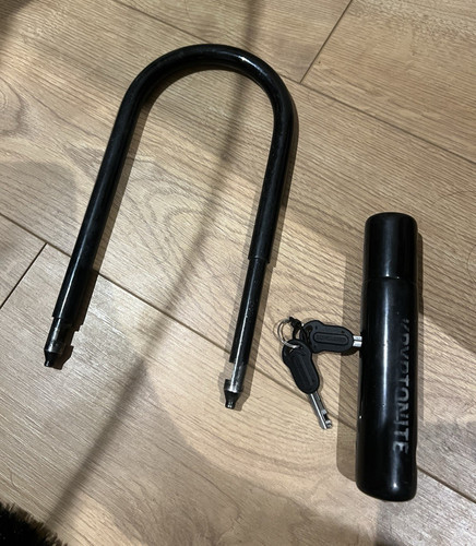 Kryptonite black large lock - kryptonite, u-lock