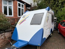 Knaus Sport And Fun Lightweight caravan - Motorbike Carrier