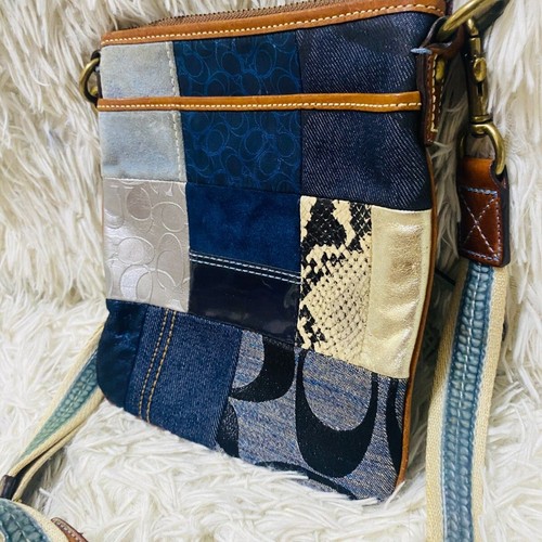 Coach signature patchwork - coach,