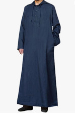 Men kaftan abaya hooded - men's,