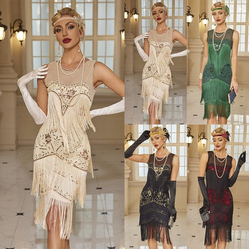Women 1920s sequins glitter - sequins,